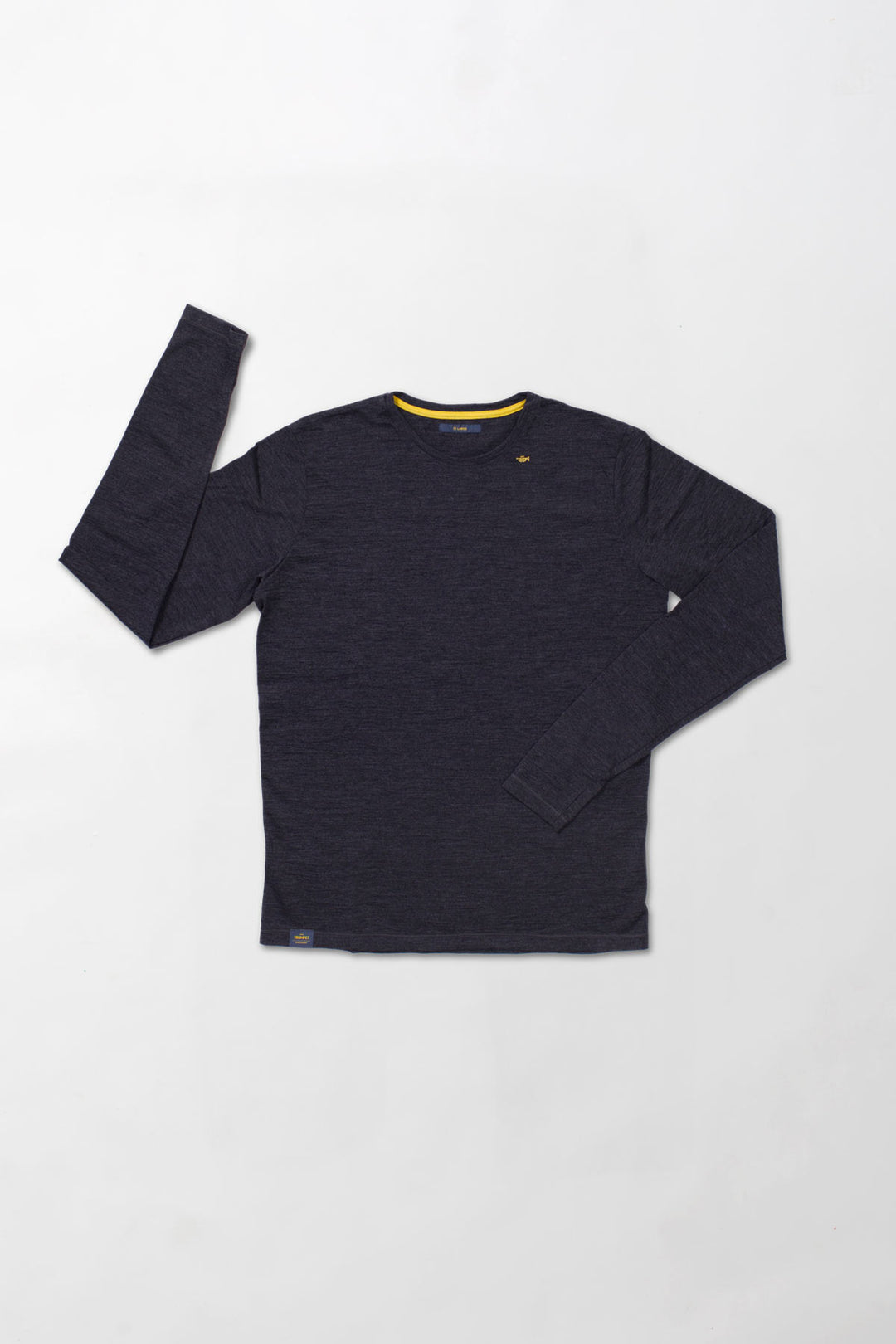 Glint 170g Mens Long Sleeve Charcoal