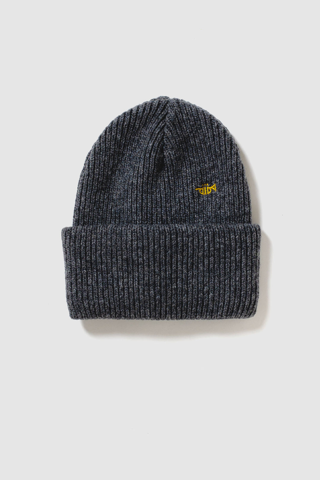 2-Fold Knitted Beanie Charcoal