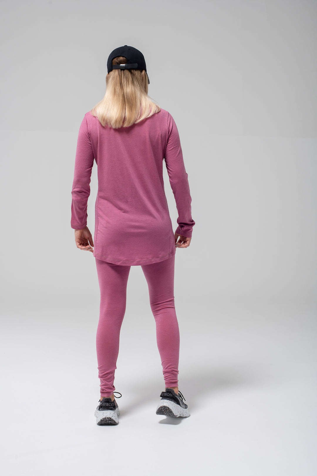 Glint 170g Womens Long Sleeve Pink