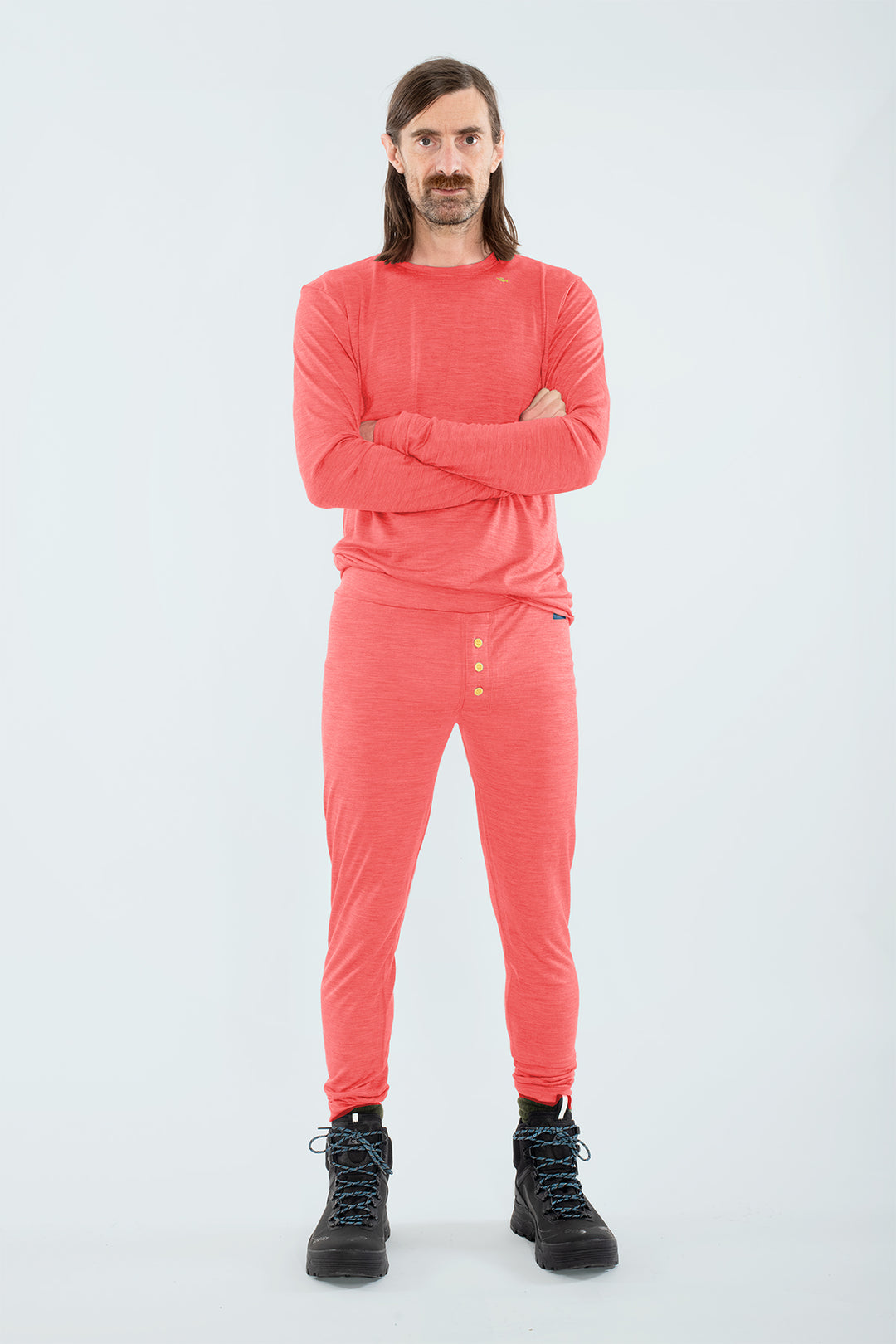 Bark 170g Mens Long John Red