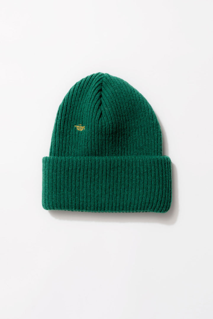 ALRIGHT KNITTED BEANIE GREEN