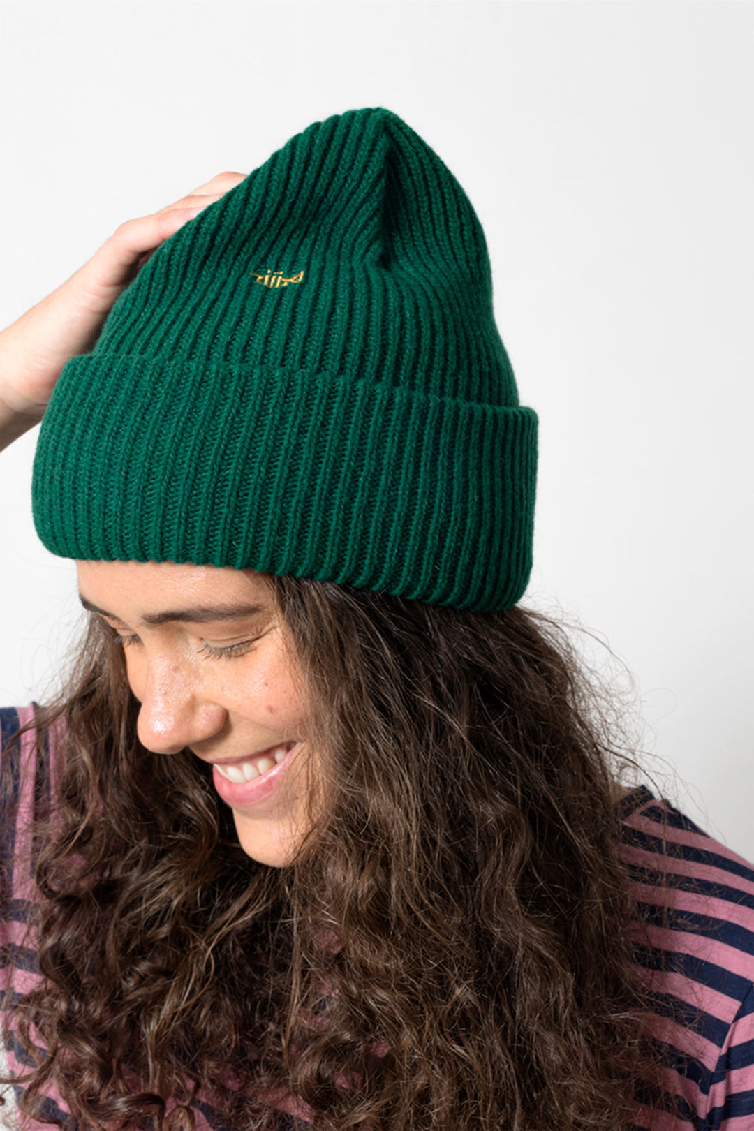 ALRIGHT KNITTED BEANIE GREEN