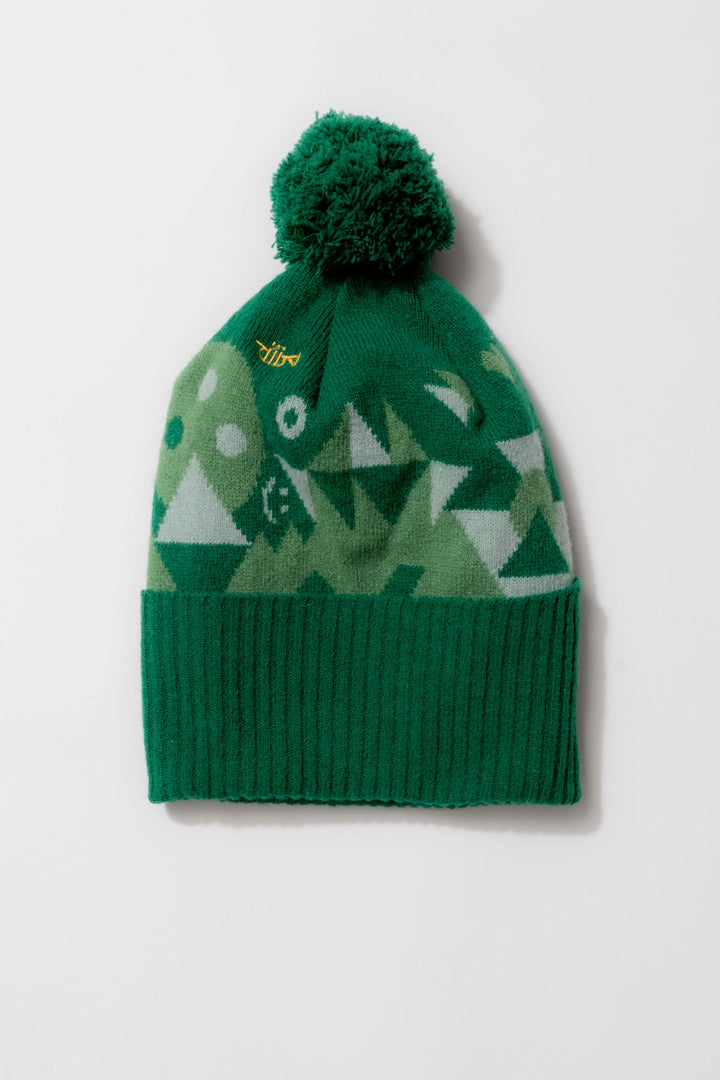 Pomack Knitted Beanie Jaquard