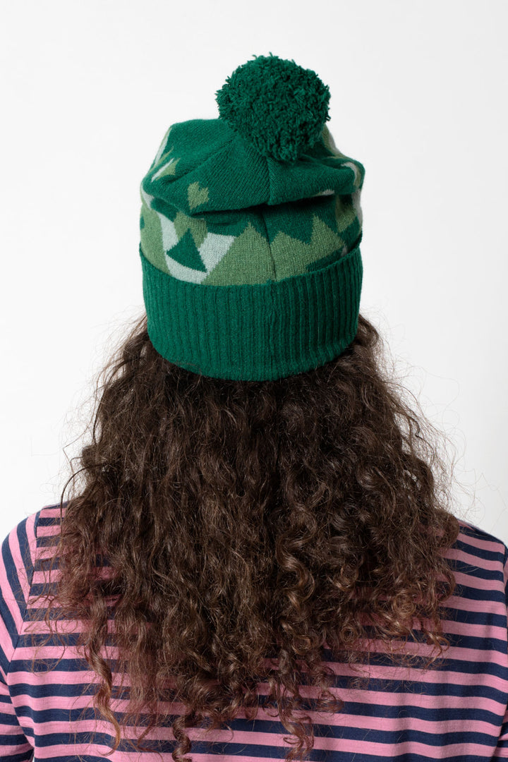 Pomack Knitted Beanie Jaquard