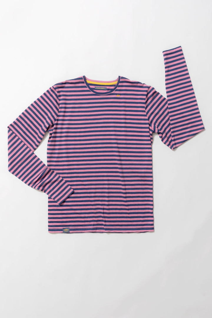 Glint 170g Mens Long Sleeve Stripe