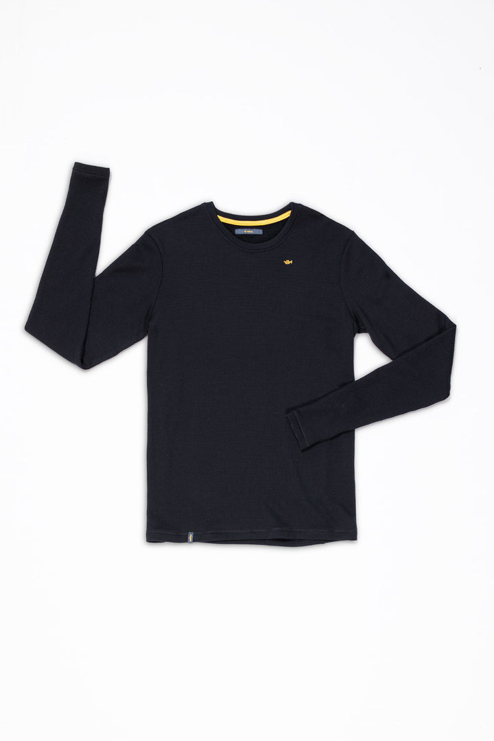 Volk 330g Mens Long Sleeve Black